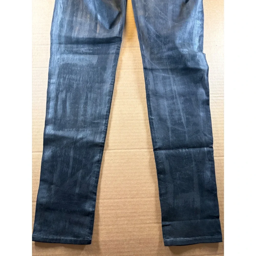 The Sinclair Mfg Co COE Denim Leggings Womens 30 Black Waxed Coated NWT